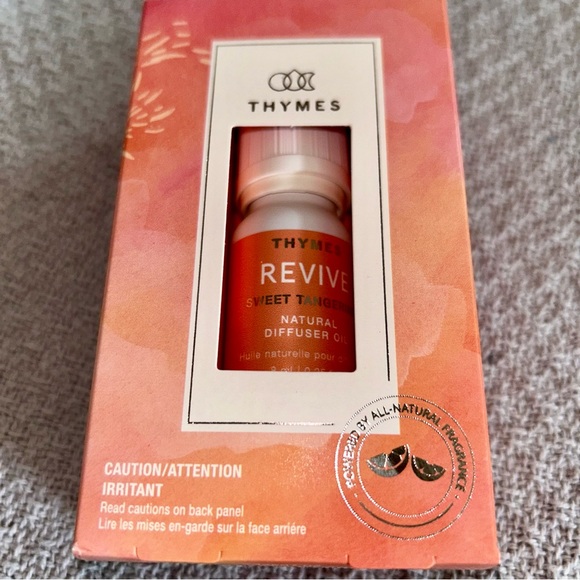 THYMES Other - NFS/pending trade Thymes Revive Sweet Tangerine Diffuser Oil, NIB
